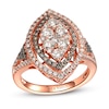 Thumbnail Image 1 of Le Vian Crème Brûlée Diamond Ring 1 1/2 ct tw Round 14K Strawberry Gold