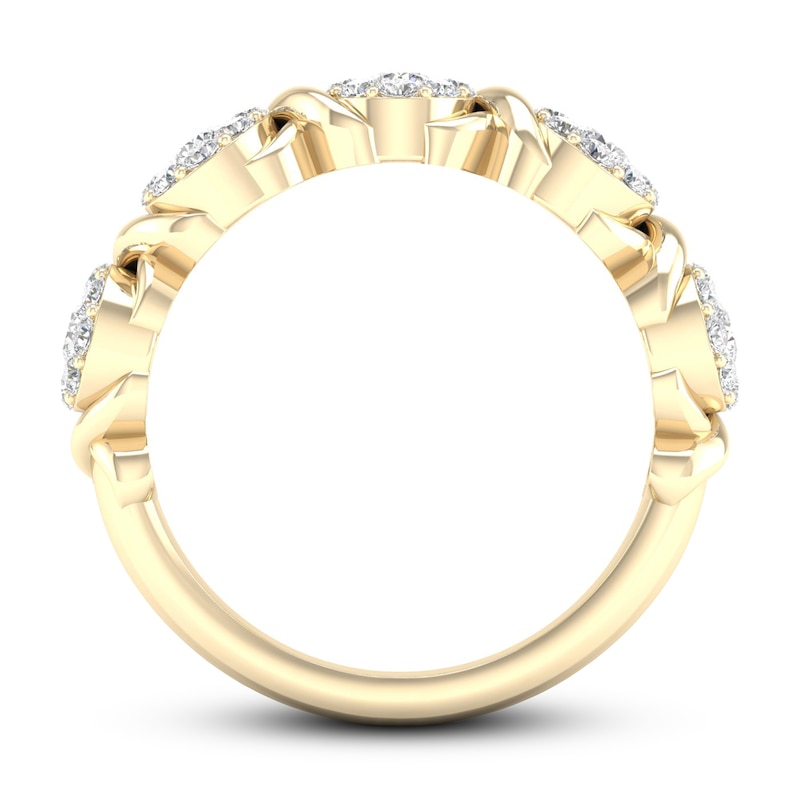 Main Image 3 of Diamond Anniversary Ring 3/4 ct tw 14K Yellow Gold
