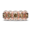 Thumbnail Image 4 of Le Vian Crème Brûlée Diamond Ring 1 1/2 ct tw Round 14K Strawberry Gold