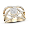 Thumbnail Image 0 of Diamond Ring 1 ct tw Round 14K Yellow Gold