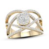 Thumbnail Image 0 of Diamond Ring 1 ct tw Round 14K Yellow Gold