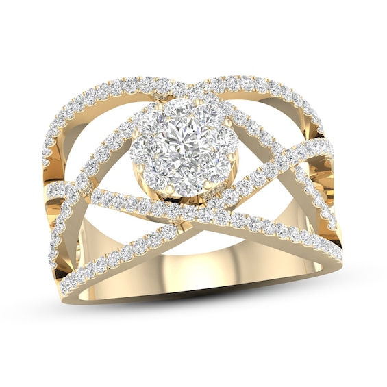 Diamond Ring 1 ct tw Round 14K Yellow Gold | Jared