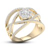 Thumbnail Image 3 of Diamond Ring 1 ct tw Round 14K Yellow Gold