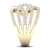 Thumbnail Image 3 of Diamond Ring 1 1/2ct tw Round 14K Yellow Gold