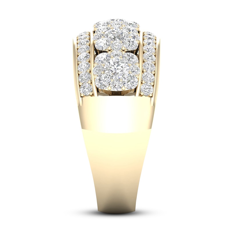 Diamond Anniversary Ring 1-1/2 ct tw 14K Yellow Gold