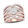 Thumbnail Image 1 of Diamond Ring 1 1/2ct tw Round 14K Rose Gold
