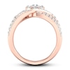 Thumbnail Image 2 of Diamond Ring 1 1/2ct tw Round 14K Rose Gold