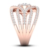 Thumbnail Image 3 of Diamond Ring 1 1/2ct tw Round 14K Rose Gold