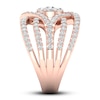 Thumbnail Image 2 of Diamond Ring 1 1/2ct tw Round 14K Rose Gold