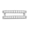 Thumbnail Image 2 of Diamond Enhancer Ring 1/2 ct tw Round-cut 14K White Gold