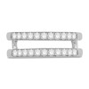 Thumbnail Image 1 of Diamond Enhancer Ring 1/2 ct tw Round-cut 14K White Gold