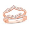 Thumbnail Image 1 of Diamond Enhancer Ring 1/2 ct tw Round 14K Rose Gold