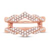 Thumbnail Image 3 of Diamond Enhancer Ring 1/2 ct tw Round 14K Rose Gold