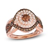 Thumbnail Image 0 of Le Vian Crème Brûlée Diamond Ring 1 5/8 ct tw Round 14K Strawberry Gold