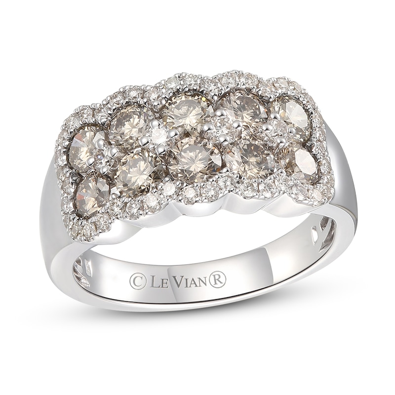 Le Vian Diamond Ring 1 7/8 ct tw 14K Vanilla Gold