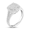 Thumbnail Image 2 of Diamond Ring 1/2 ct tw Round 10K White Gold