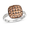 Thumbnail Image 1 of Le Vian Chocolate Diamond Ring 1 1/2 ct tw 14K Vanilla Gold