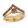 Thumbnail Image 1 of Le Vian Chocolate Diamond Ring 1 1/6 ct tw 14K Honey Gold