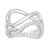 Thumbnail Image 1 of Diamond Ring 3/8 ct tw Round 10K White Gold