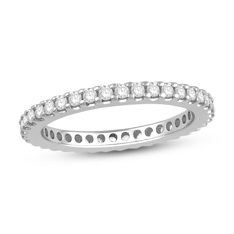 Diamond Eternity Ring 1/2 ct tw Round 14K White Gold