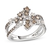 Thumbnail Image 1 of Le Vian Chocolate Diamond Ring 1 ct tw Round 14K Vanilla Gold