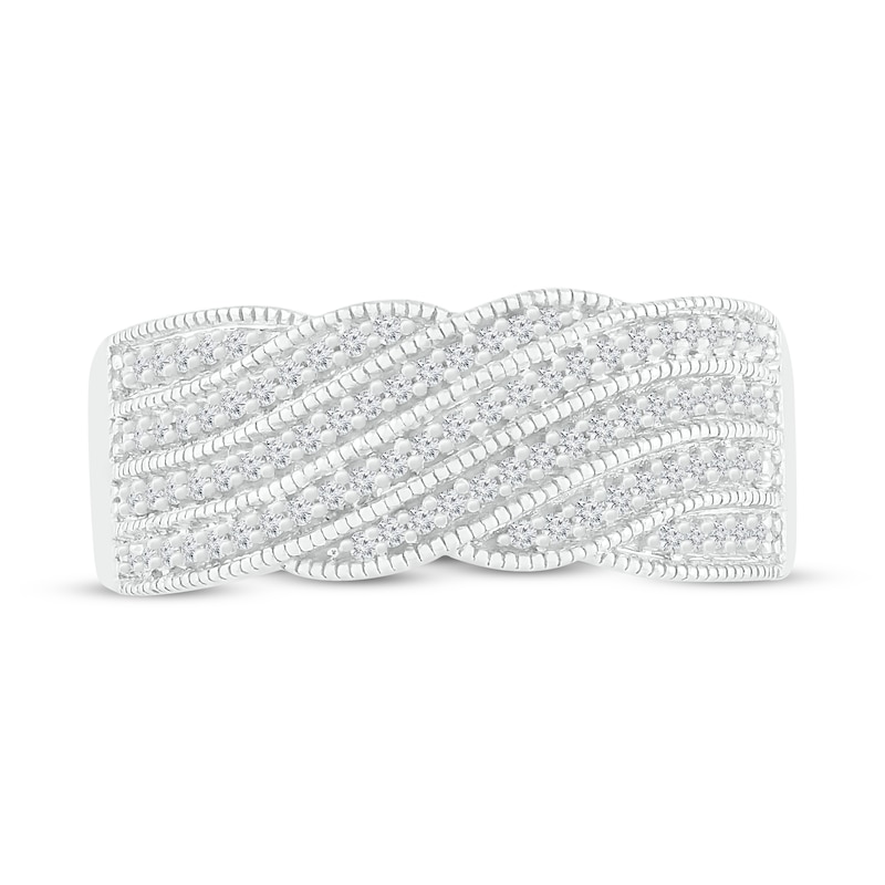Main Image 2 of Diamond Ring 1/4 ct tw Round 10K White Gold