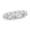 Thumbnail Image 0 of Diamond Eternity Band 3 ct tw Oval 14K White Gold