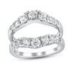 Hearts Desire Diamond Insert Ring 1 1/2 ct tw ideal-cut 18K White Gold