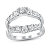 Thumbnail Image 1 of Diamond Insert Ring 1-1/2 ct tw Ideal-cut 18K White Gold