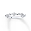 Thumbnail Image 0 of Diamond Anniversary Band 1/10 ct tw Round-cut 10K White Gold