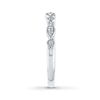 Thumbnail Image 2 of Diamond Anniversary Band 1/10 ct tw Round-cut 10K White Gold