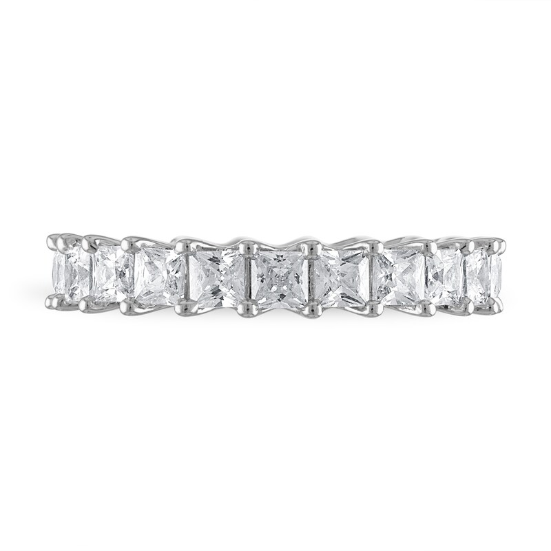 Diamond Eternity Band 3 ct tw Princess-cut 14K White Gold