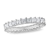 Thumbnail Image 1 of Diamond Eternity Band 2 ct tw Princess-cut 14K White Gold