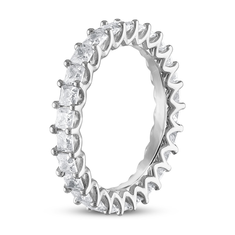 Main Image 2 of Diamond Eternity Band 2 ct tw Princess-cut 14K White Gold
