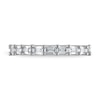 Thumbnail Image 3 of Diamond Eternity Band 2 ct tw Emerald-cut 14K White Gold