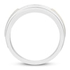 Thumbnail Image 2 of Men's Diamond Wedding Band 1/4 ct tw Round 10K Two-Tone Gold