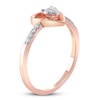 Thumbnail Image 2 of Diamond Ring 1/10 ct tw Round 10K Rose Gold