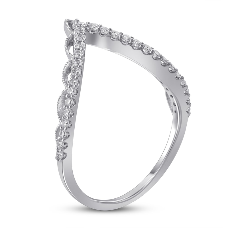 Main Image 2 of Diamond Ring 1/4 ct tw Round 10K White Gold
