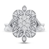 Thumbnail Image 3 of Diamond Ring 1/3 ct tw Round 14K White Gold