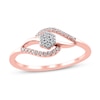 Thumbnail Image 0 of Diamond Ring 1/8 ct tw Round 10K Rose Gold