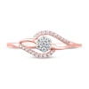 Thumbnail Image 3 of Diamond Ring 1/8 ct tw Round 10K Rose Gold