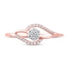 Thumbnail Image 2 of Diamond Ring 1/8 ct tw Round 10K Rose Gold