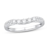 Thumbnail Image 0 of Diamond Contour Ring 3/8 ct tw Round 14K White Gold