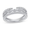 Thumbnail Image 1 of Diamond Enhancer Ring 1/2 ct tw Round 14K White Gold