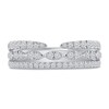 Thumbnail Image 3 of Diamond Enhancer Ring 1/2 ct tw Round 14K White Gold
