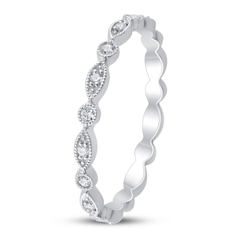 Diamond Eternity Band 1/5 ct tw Round 14K White Gold