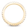 Thumbnail Image 2 of Diamond Eternity Band 1/2 ct tw Round 14K Yellow Gold