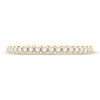Thumbnail Image 3 of Diamond Eternity Band 1/2 ct tw Round 14K Yellow Gold