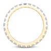 Thumbnail Image 2 of Diamond Eternity Band 1 ct tw Round 14K Yellow Gold