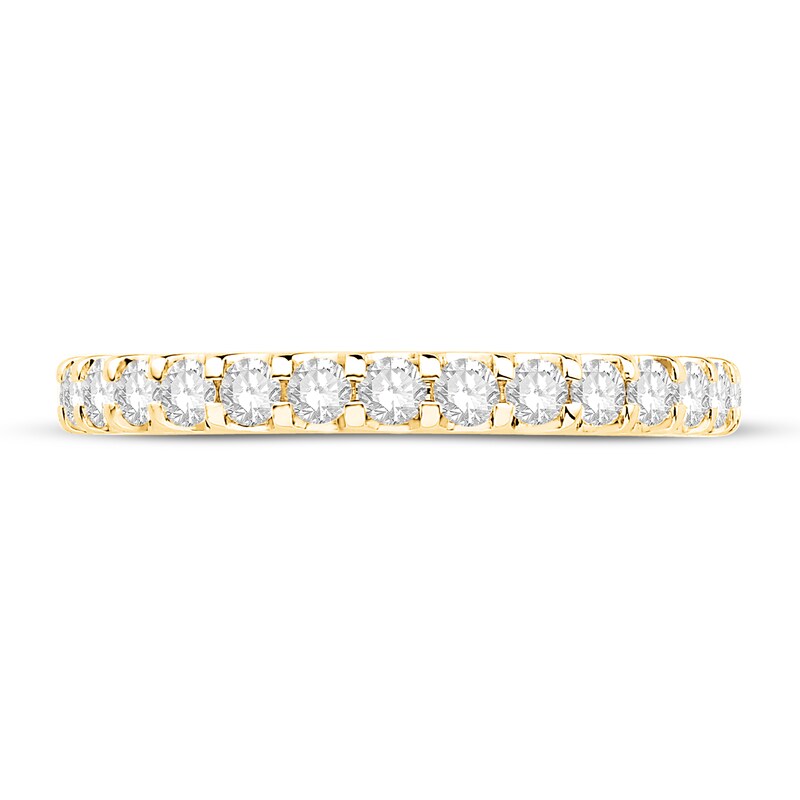 Diamond Eternity Band 1 ct tw Round 14K Yellow Gold